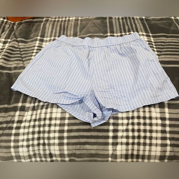 Stripe Poplin Shorts - Picture 5 of 7